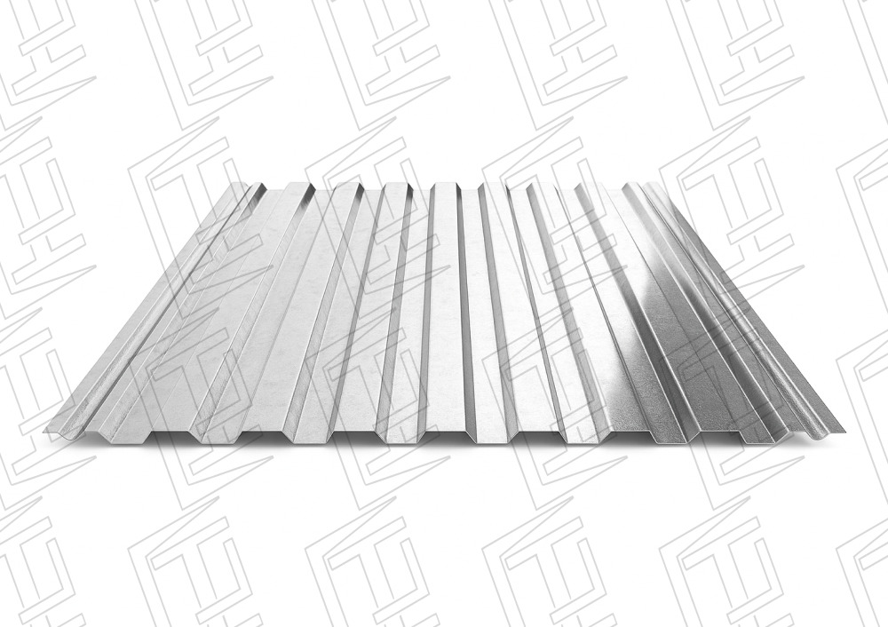 Профнастил оцинкованный для кровли НС35 (0,6мм)