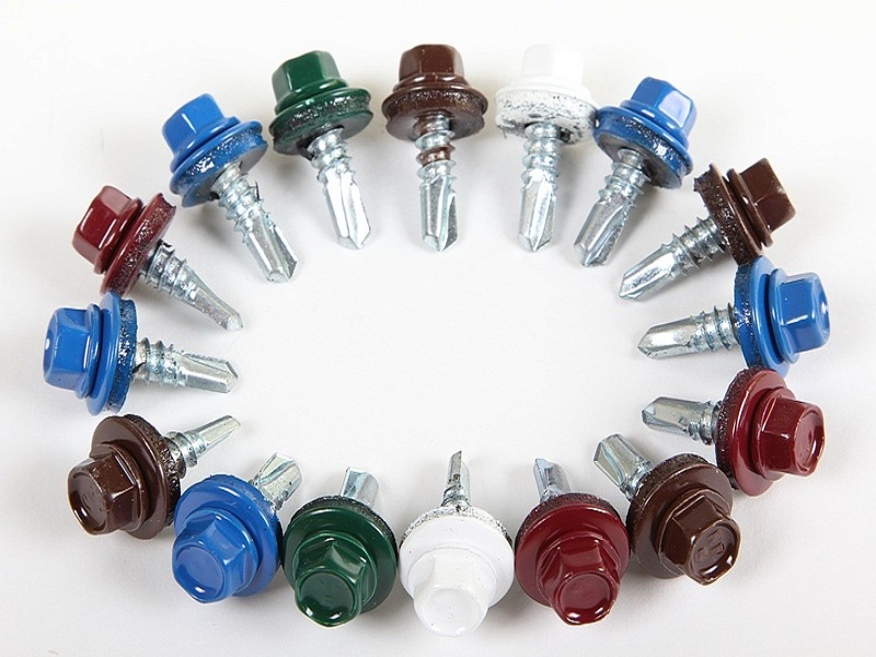 Саморезы 4,8*29(35); 5,5*19 цвет оц